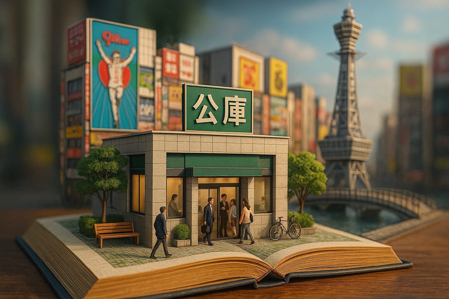 日本政策金融公庫ジオラマ